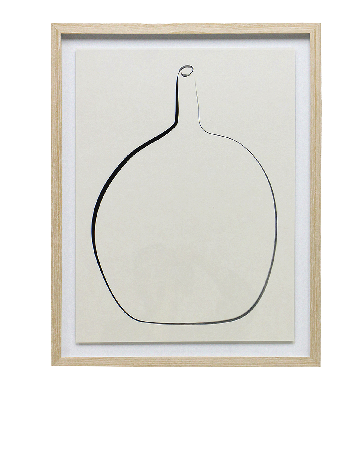 Постер Drawing Vase с дубовой рамой Louvre Home DPP380924VHS
