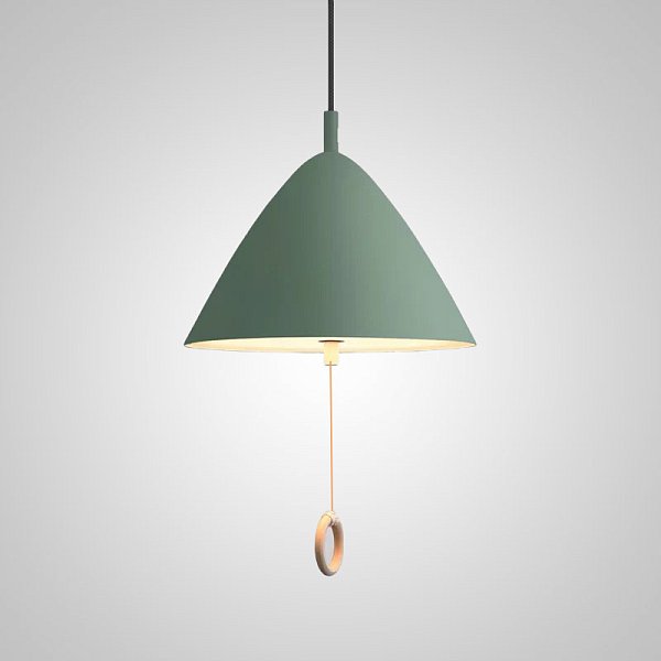 Подвесной светильник HUG D27 green by ImperiumLoft