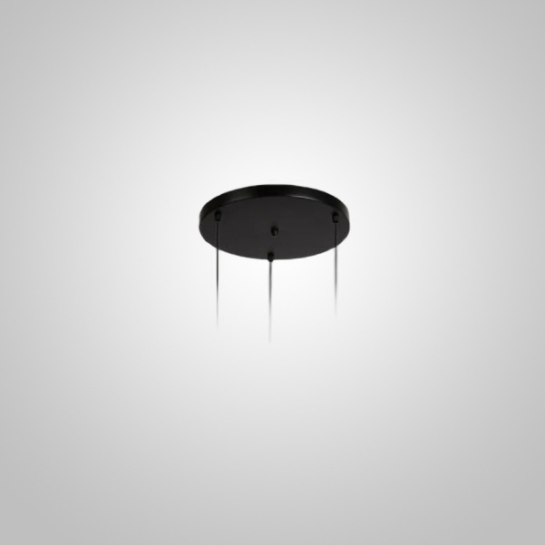Потолочное крепление — металлический диск CEILING MOUNT 2 D30 Black by ImperiumLoft