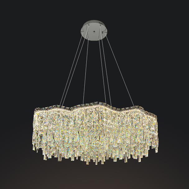 Кольцевая люстра MICHELLE B D100 Chrome by ImperiumLoft