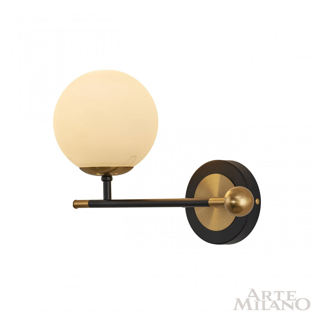 Бра 272808/1B BK/GD Arte Milano