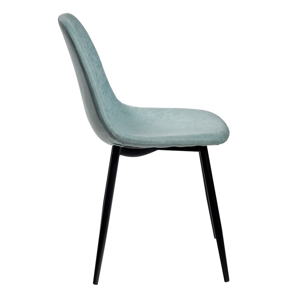 Стул Comfort бирюзовый с черными ножками Bradex Home FR 0335