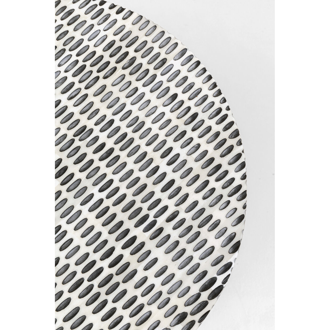 Приставной стол Piano Ø36cm KARE 70300