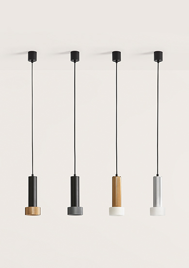 Подвесной светильник Focus черный - антрацит Aromas del Campo