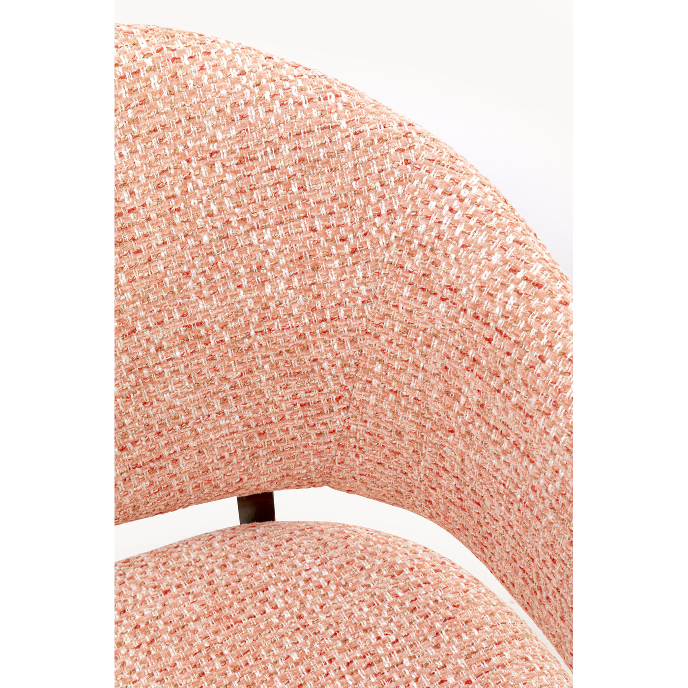 Стул с подлокотниками August Coral Melange KARE 71372