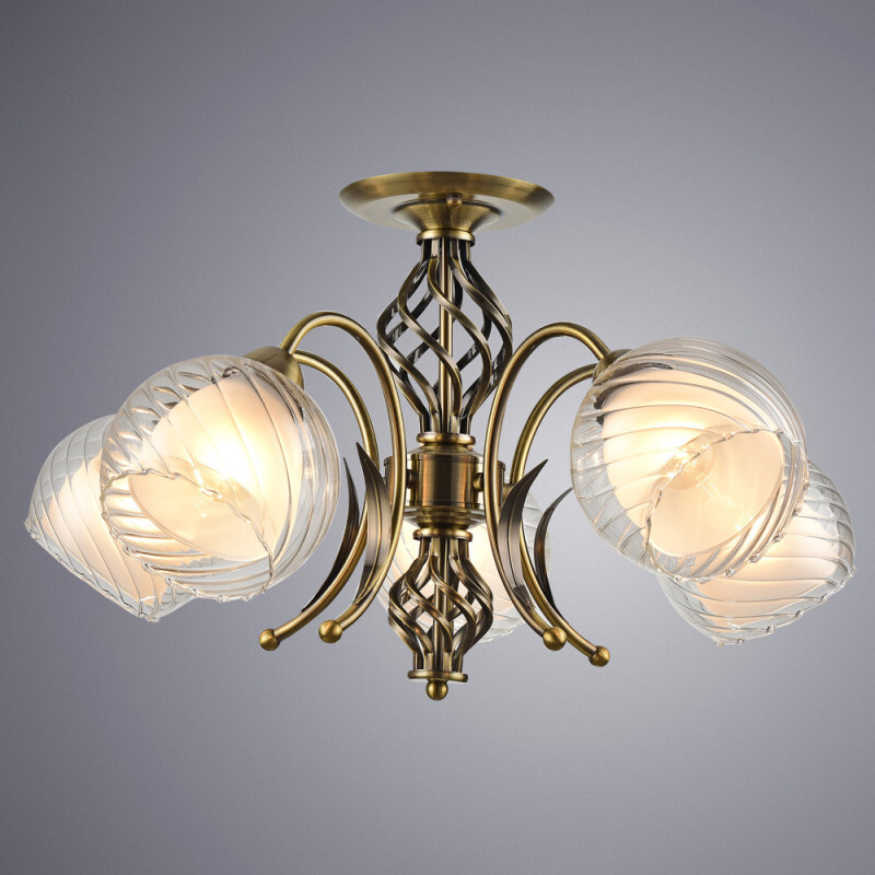 Люстра на штанге Arte Lamp A1607PL-5AB