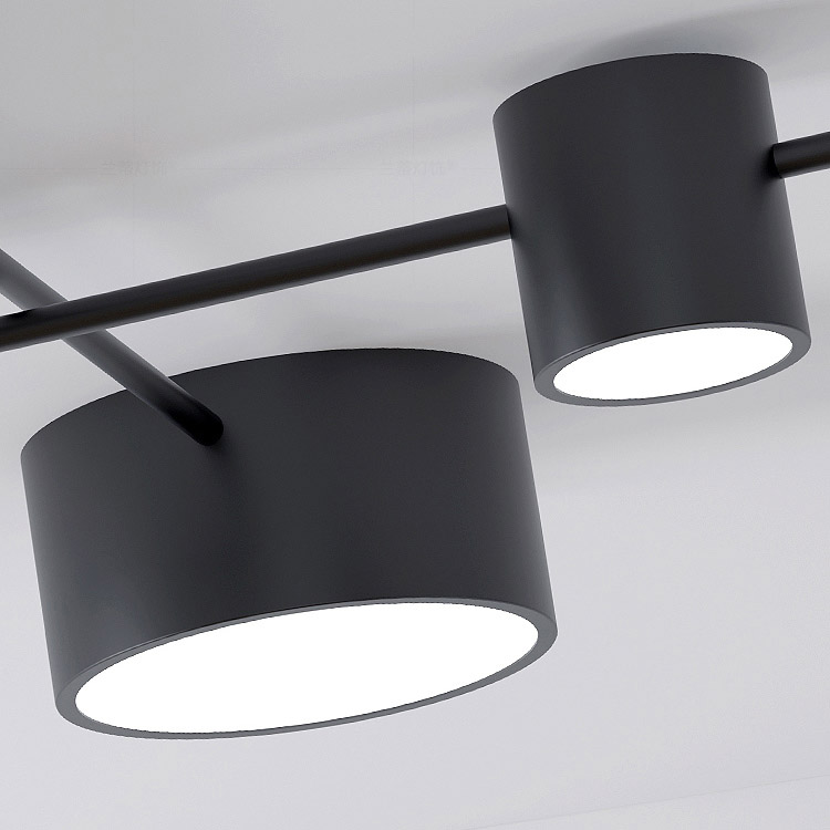 Потолочная люстра CHUTE С Black by ImperiumLoft