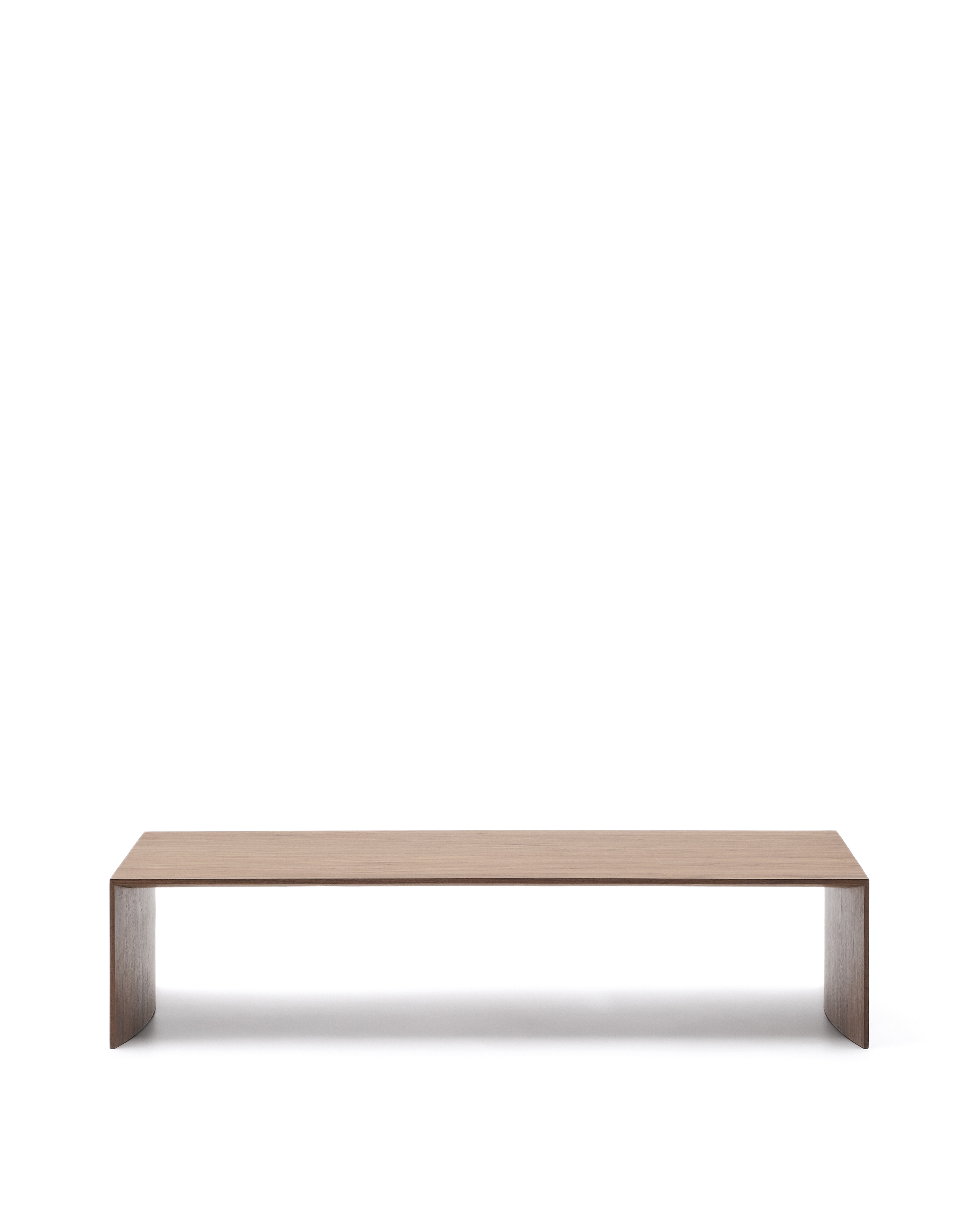 Litto Журнальный столик из шпона ореха натурального цвета 140 x 70 см La Forma (ex Julia Grup)