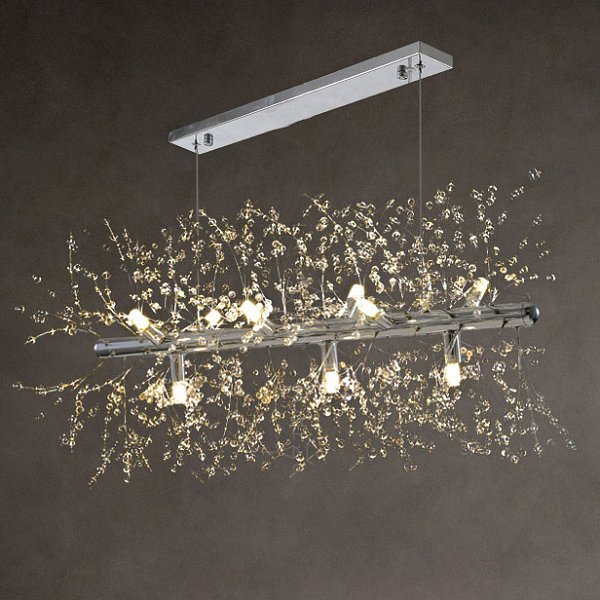 Потолочный светильник ROSALIA LONG L72 Chrome by ImperiumLoft