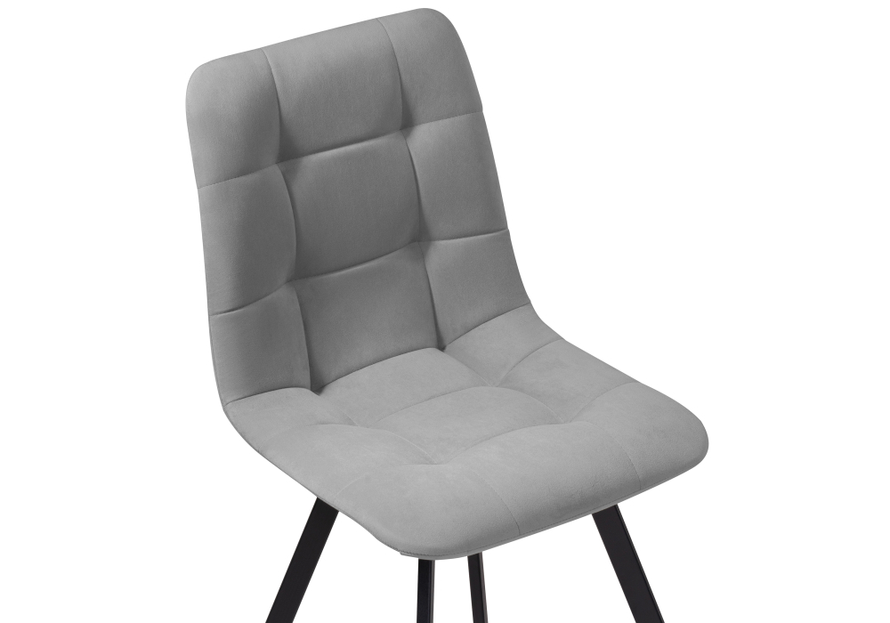 Стул Woodville Чилли черный / светло-серый 489722