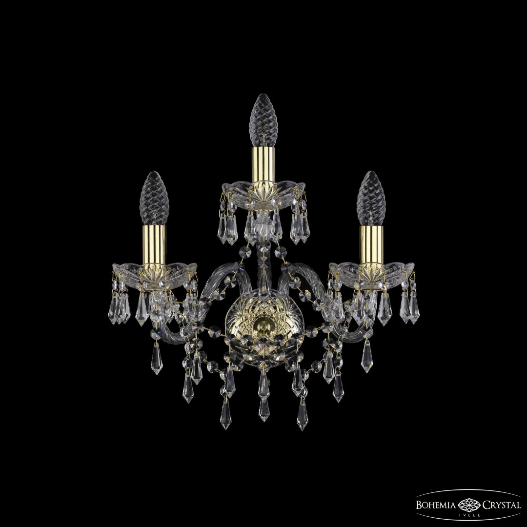 Бра хрустальные 1403B/2+1/160 G