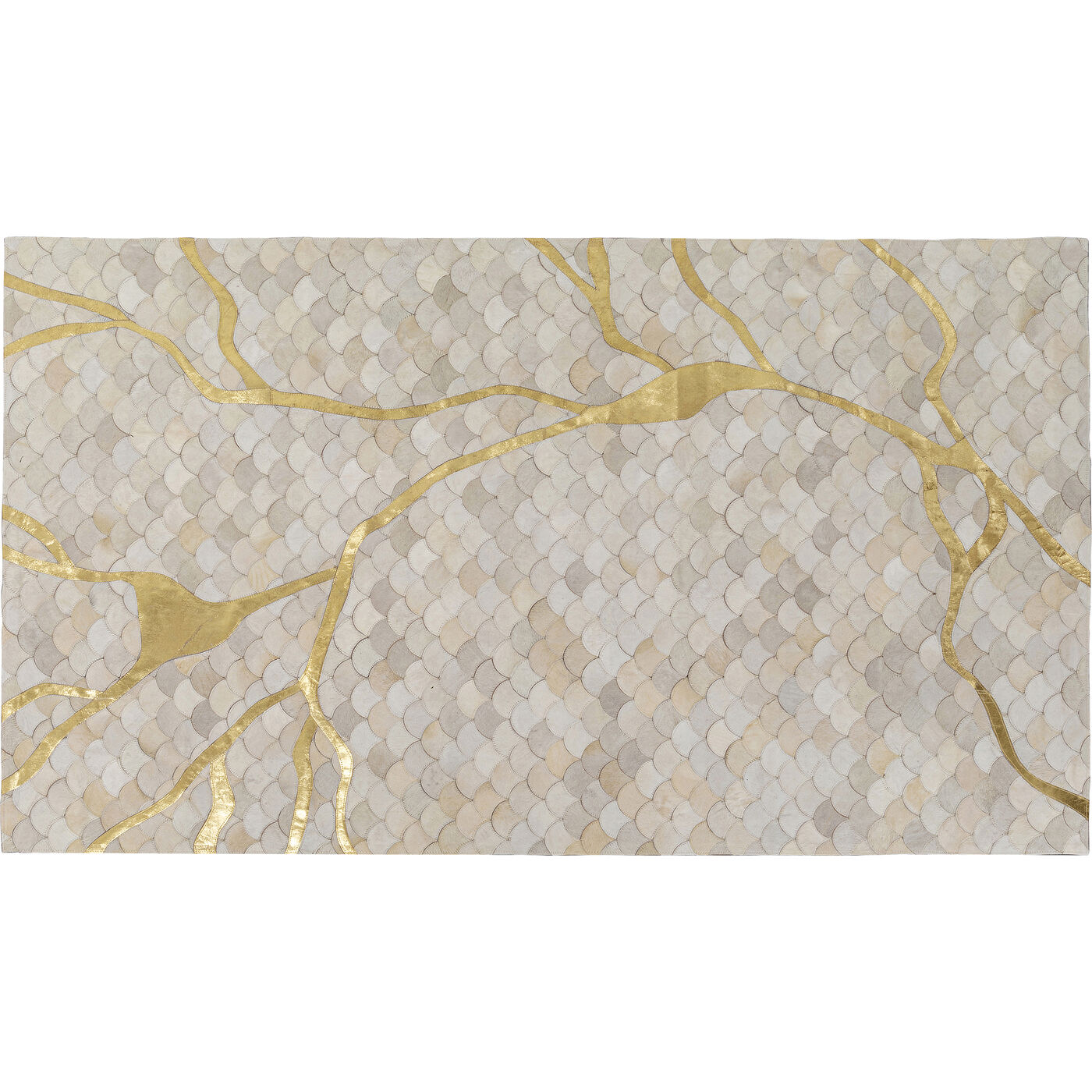 Ковёр Fulmine Cream 170x240 см KARE 55984