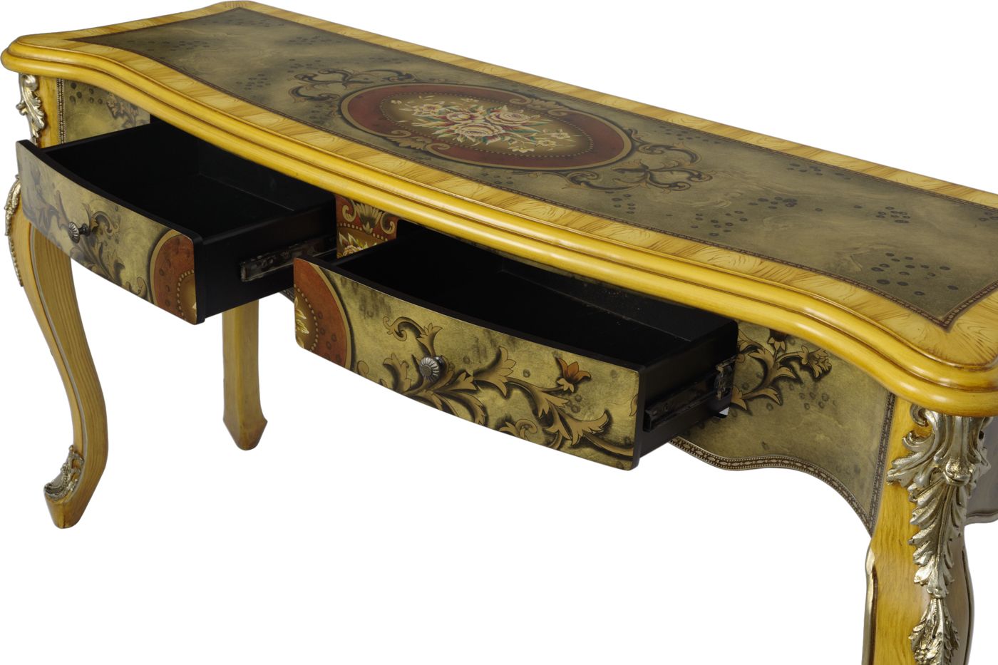 Стол с ящиками Glasar 35-102