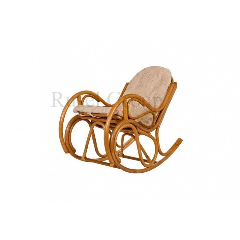 Кресло-качалка Bella с подушкой Rattandesign