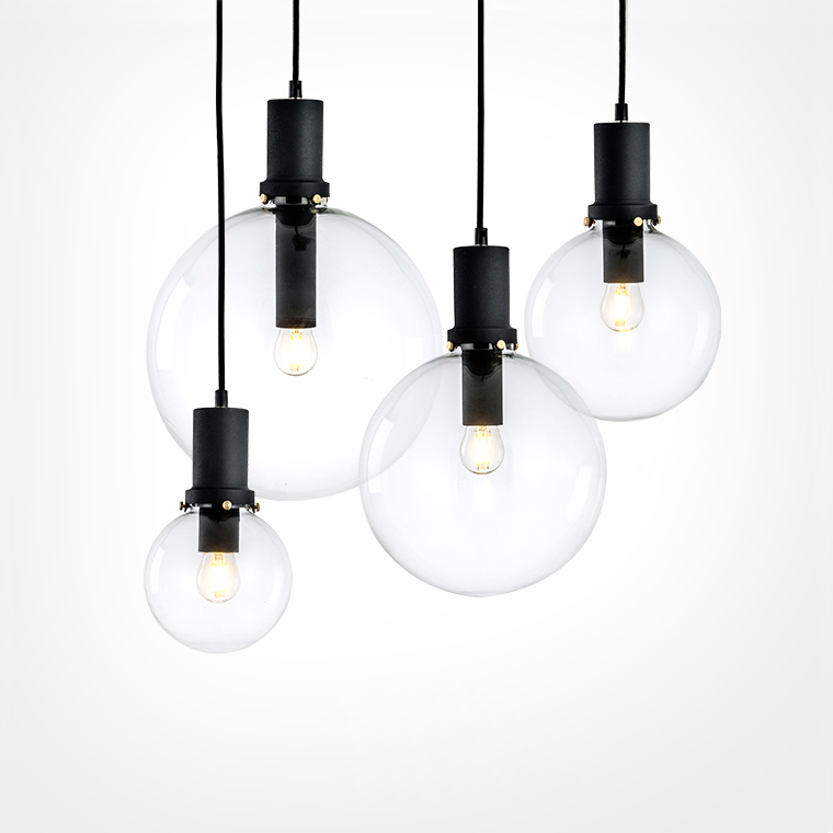 Подвесной светильник PENBALL D20 Black by ImperiumLoft