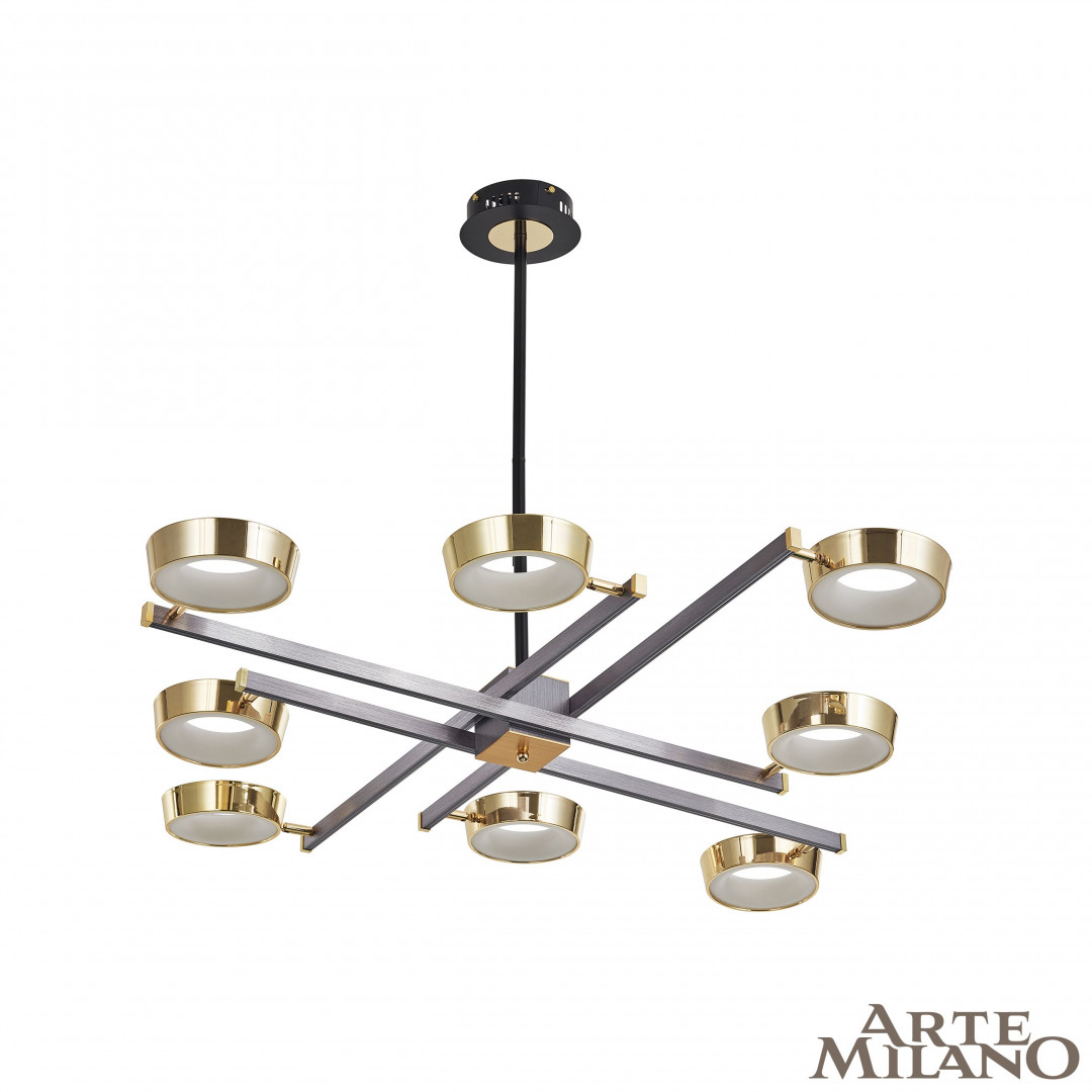 Люстра светодиодная 271279/8 NI/GD Arte Milano