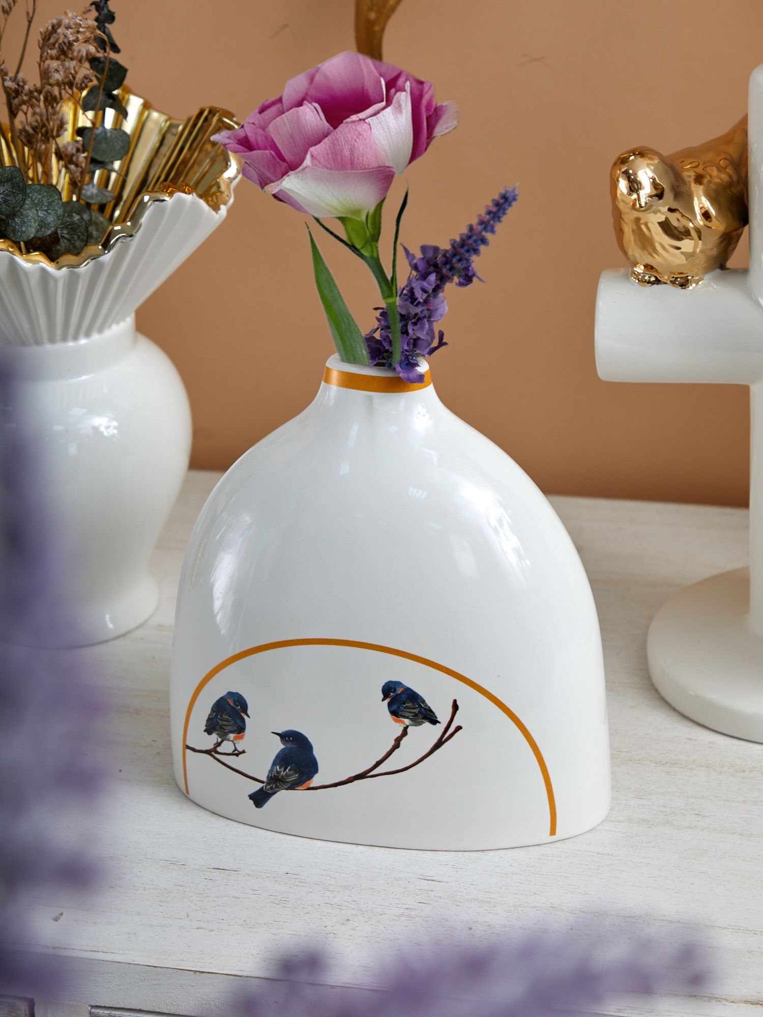 Ваза Рассвет Glasar 68-036