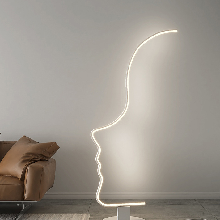 Торшер DAFNE Black Трехцветный свет by ImperiumLoft