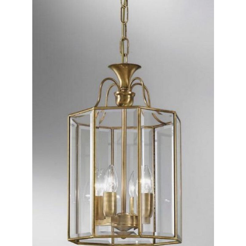 Подвесной светильник Cremasco 1014/4S-GR.BR.SM