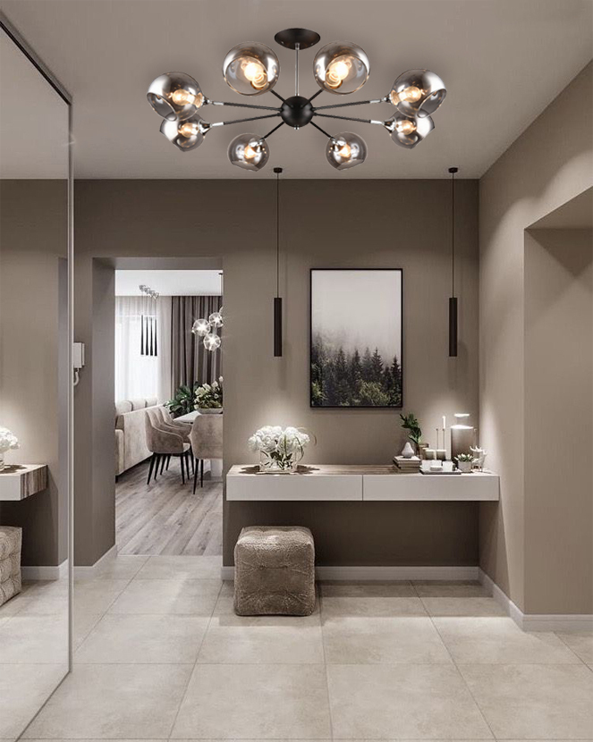 Люстра Milosh 0538CL-8BK