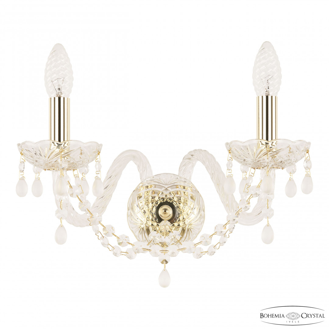 Бра хрустальные 112B/2/165 G V0300 Bohemia Ivele Crystal