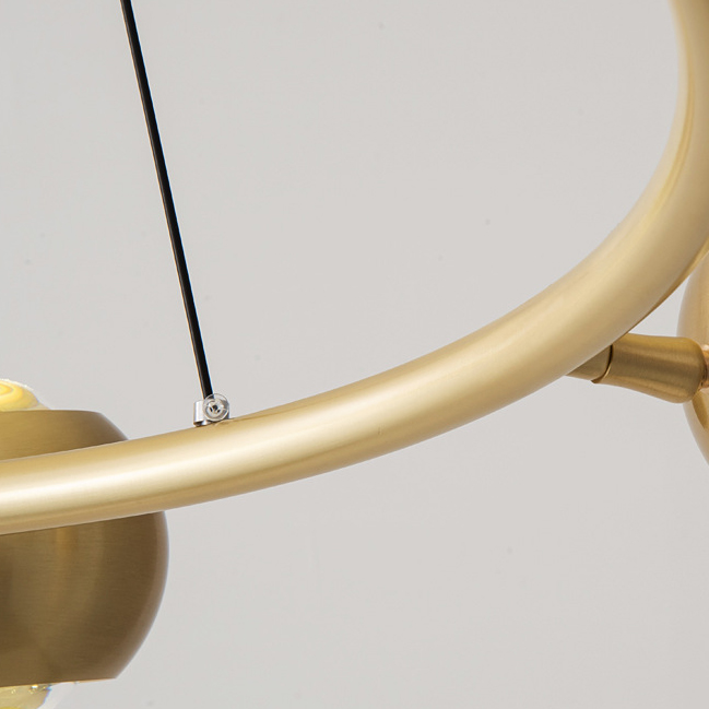 Подвесная люстра FLORRY RING D95 by ImperiumLoft