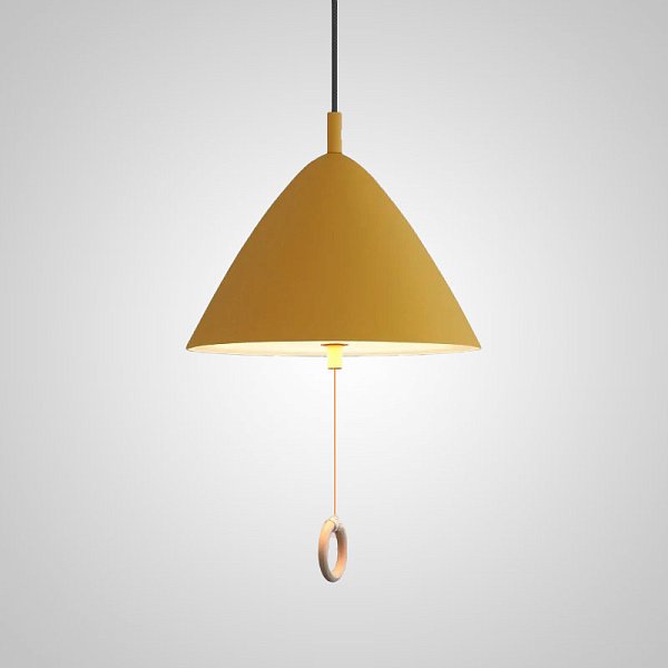Подвесной светильник HUG D27 yellow by ImperiumLoft