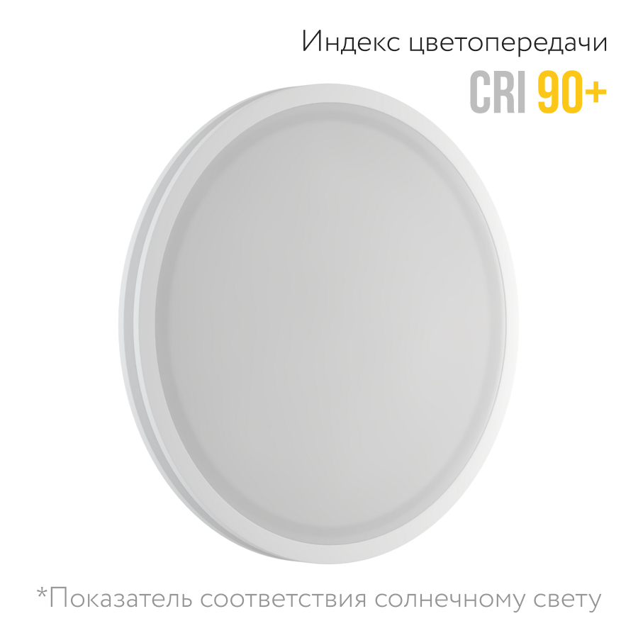 Встраиваемый светодиодный светильник Ledron LIP0906-20W-Y 4000K White
