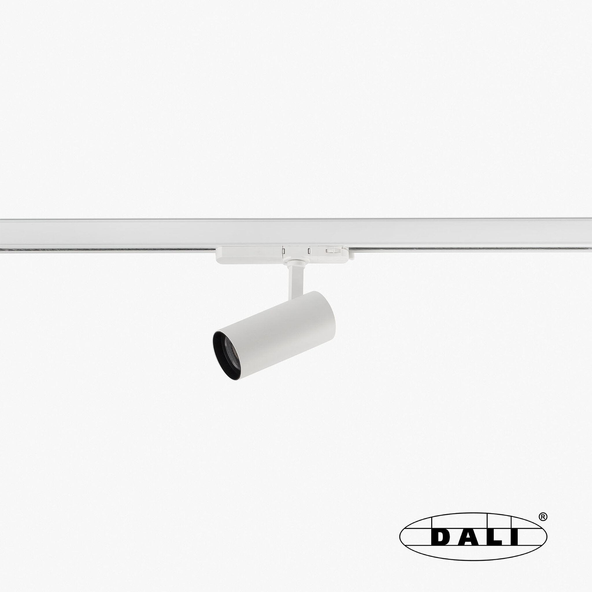 Трековый светильник FOST Ш64 28W белый 25° 3000K CRI90 DALI Faro