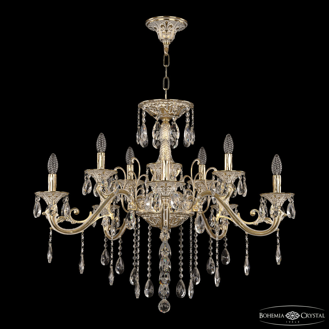 Люстра бронзовая 70123/10/320 B GW U1 Bohemia Ivele Crystal