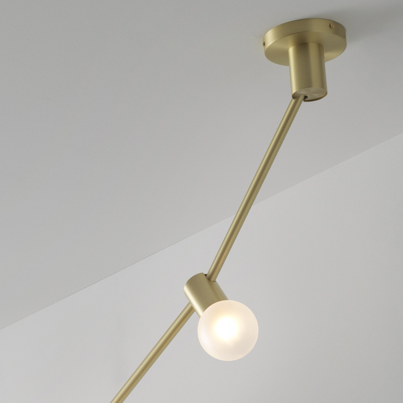 Дизайнерский потолочный светильник RIVIERE by ImperiumLoft