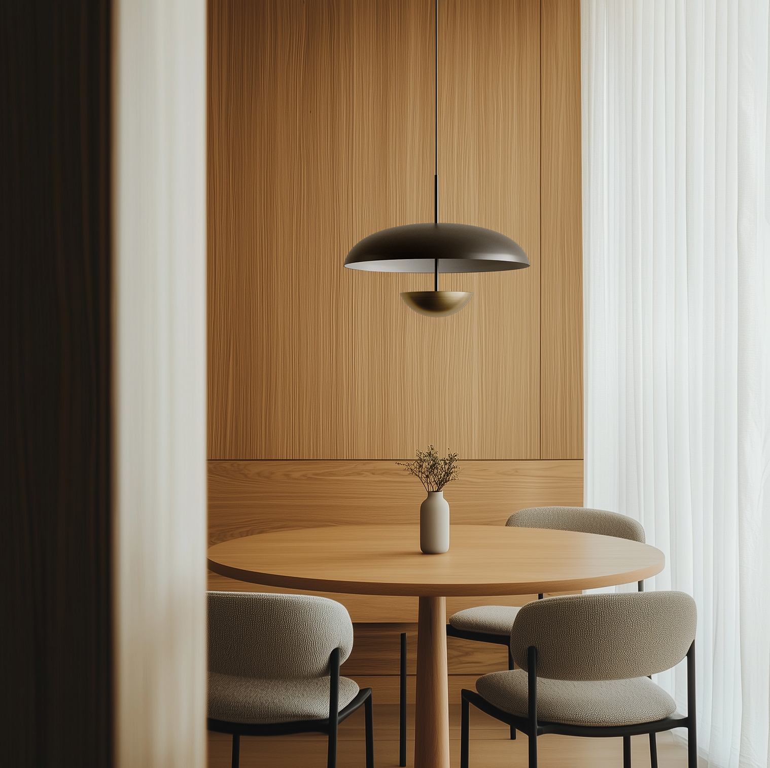 Подвесной светильник Ella черный - латунный Aromas del Campo