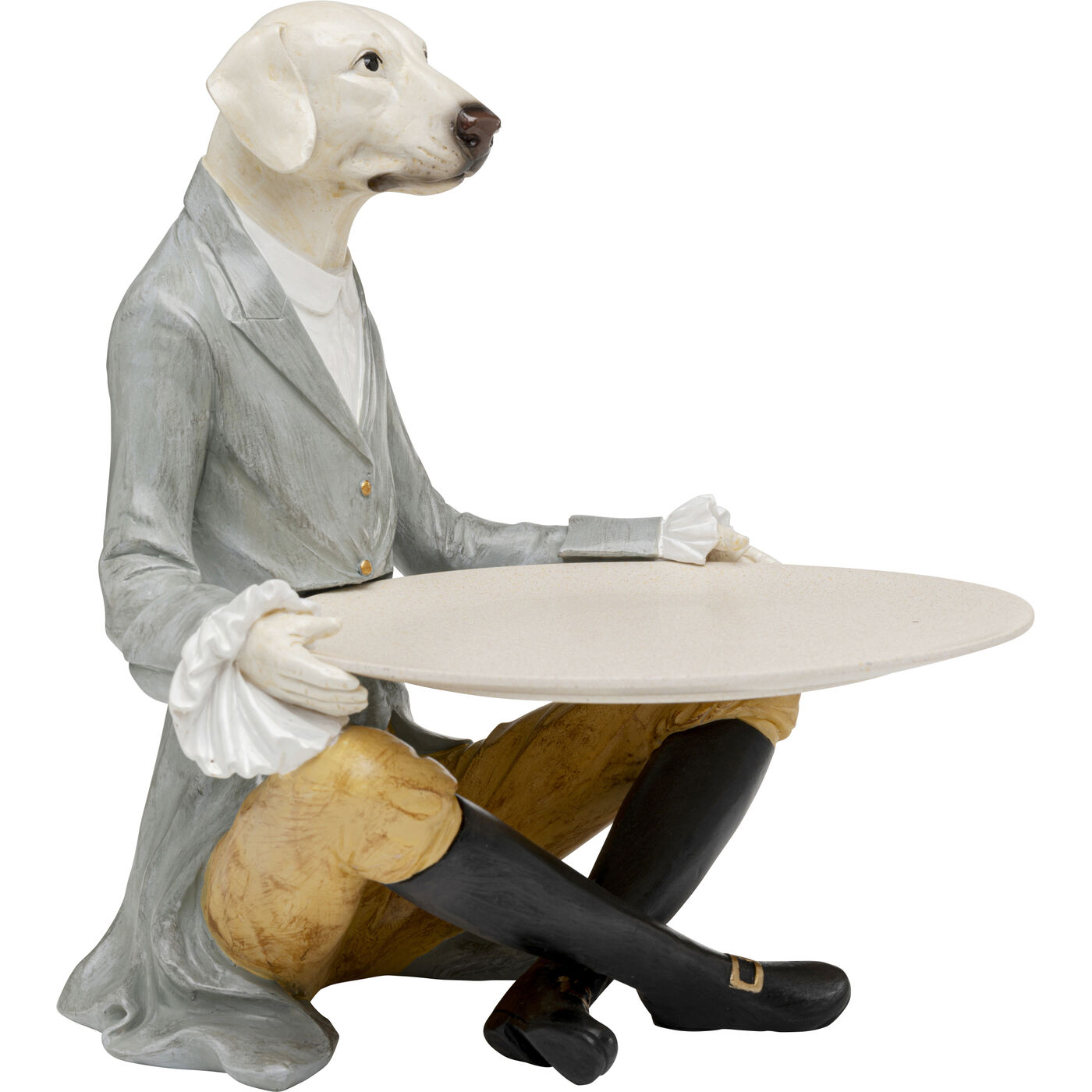 Фигура декоративная Gentleman Dog Tray 29cm KARE 56916