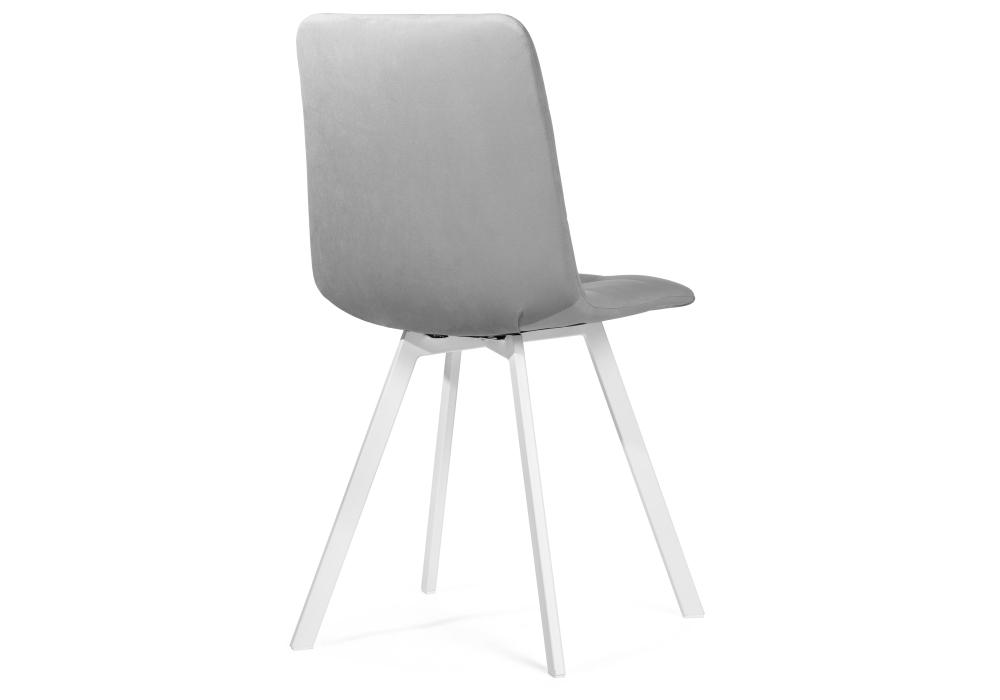 Стул Woodville Чилли светло-серый / белый 489723