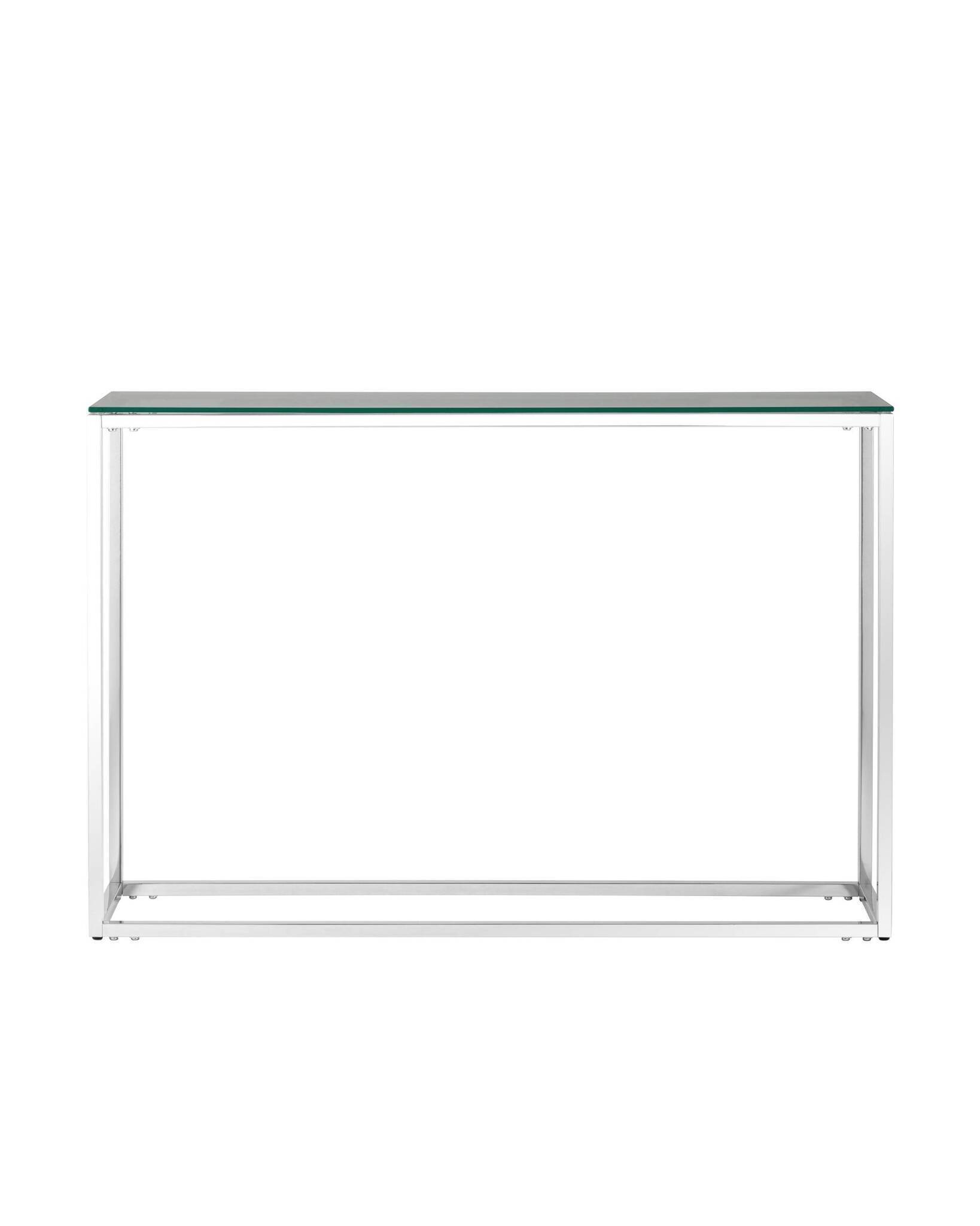 Консоль ТАУН 115*30 серебро Stool Group