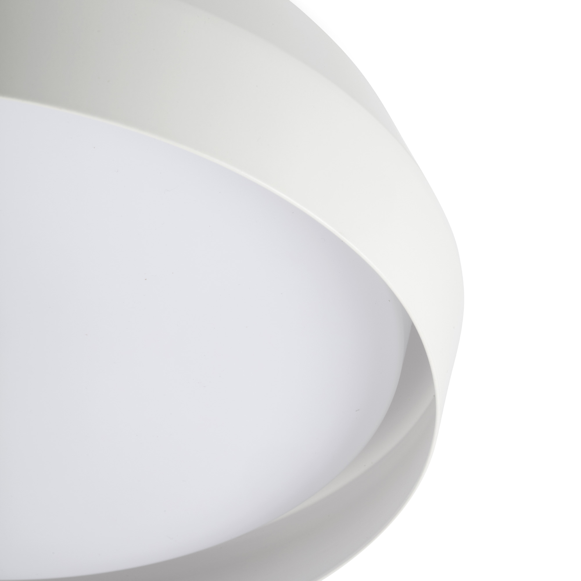 Белый настенный/потолочный светильник Shoku 350 LED 24W 2700K DIM Faro