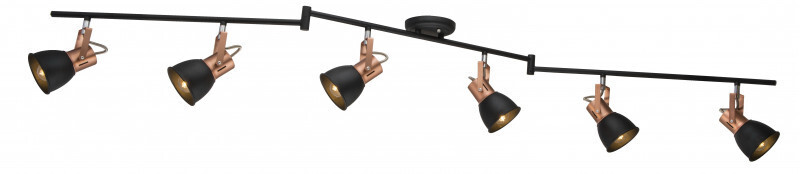 Спот Arte Lamp A1677PL-6BK