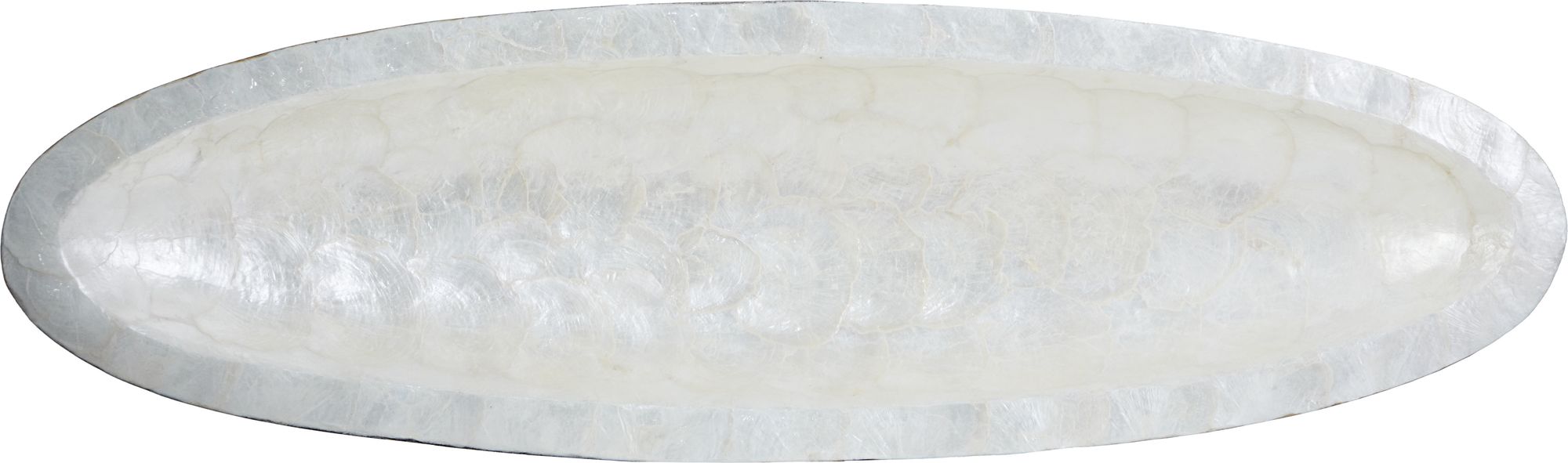 Блюдо декоративное с отделкой раковинами устриц Glasar 67-009