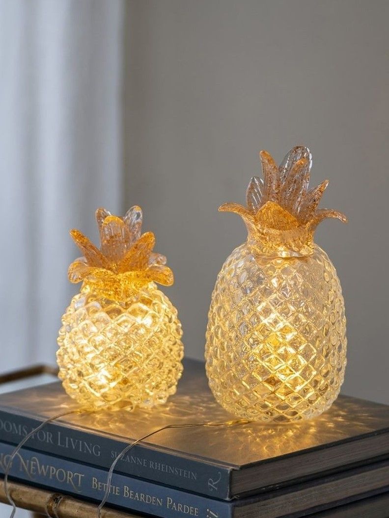 Декор Ананас с подсветкой Glasar 76894