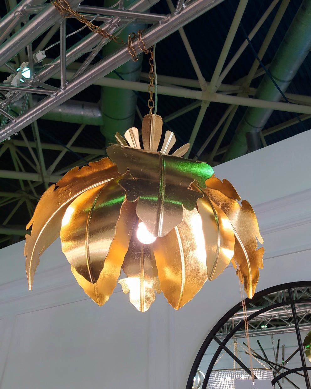 Золотой светильник Шамони Louvre Home L916G