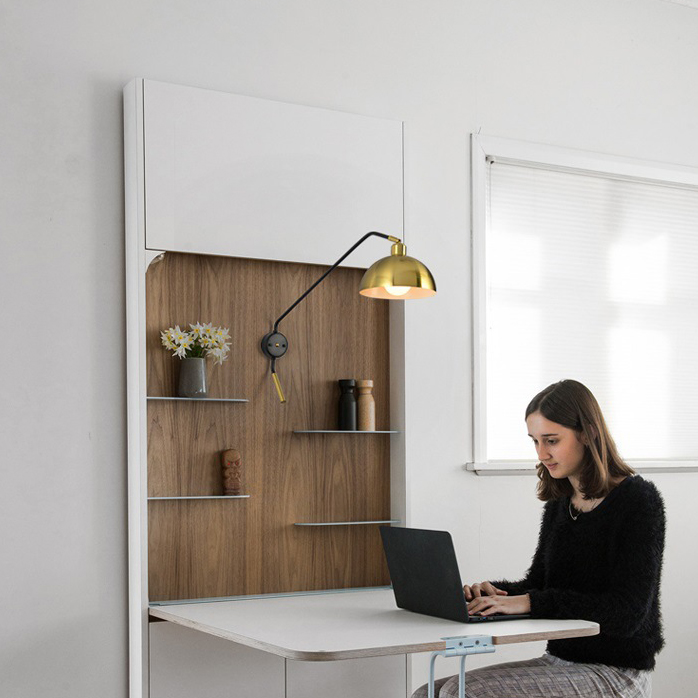 Настенный светильник TEODINE L70 Brass by ImperiumLoft