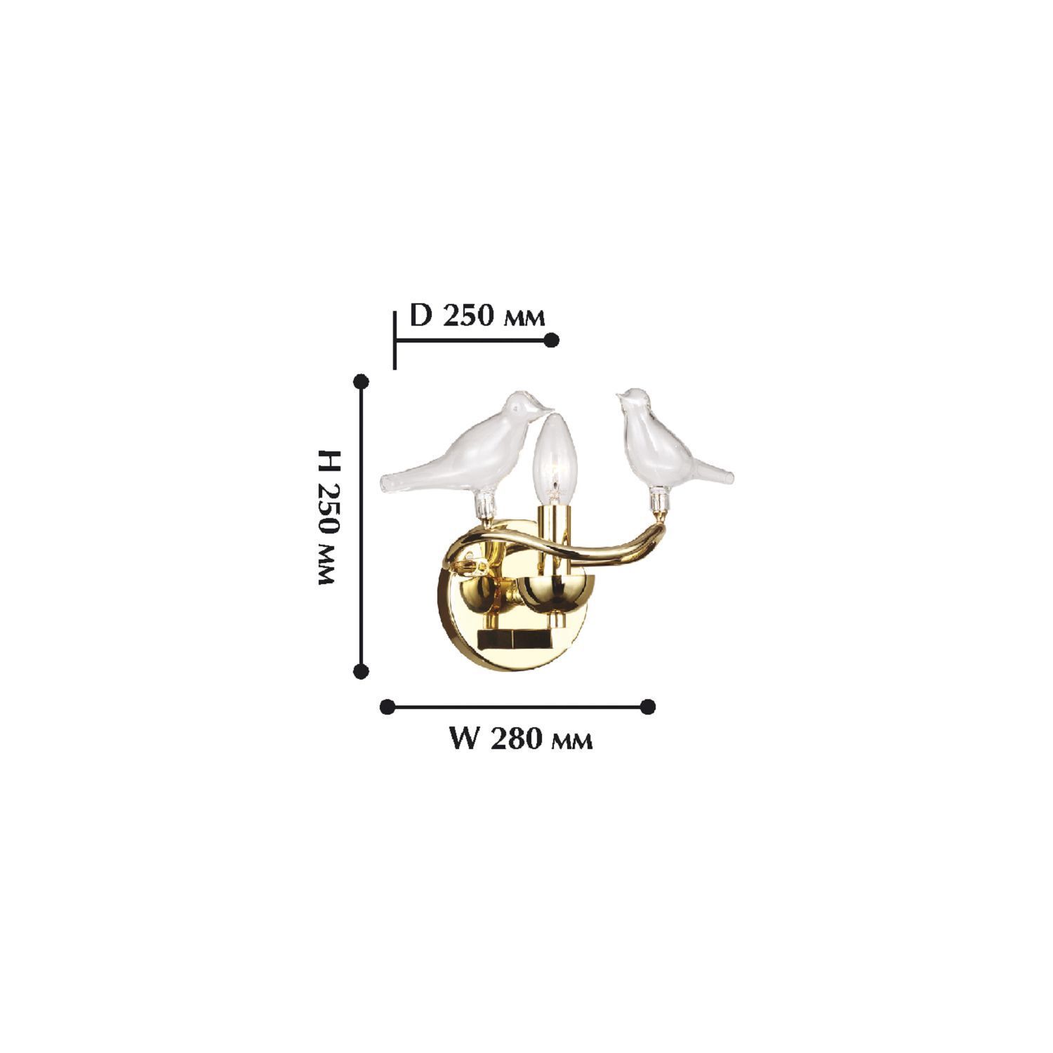Настенный светильник Favourite 1750-1W