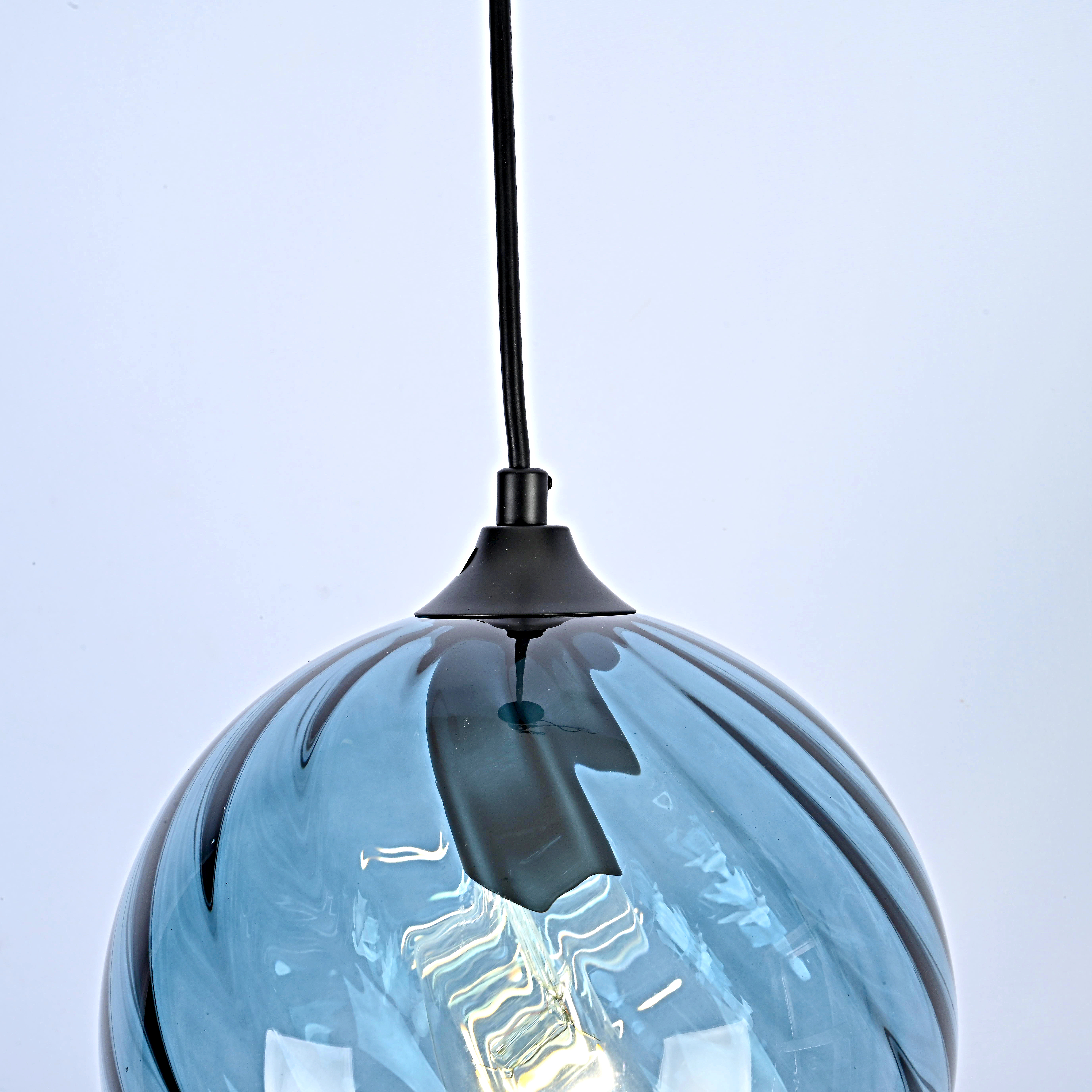 Подвесной Светильник Cl Rib B Blue By Imperiumloft