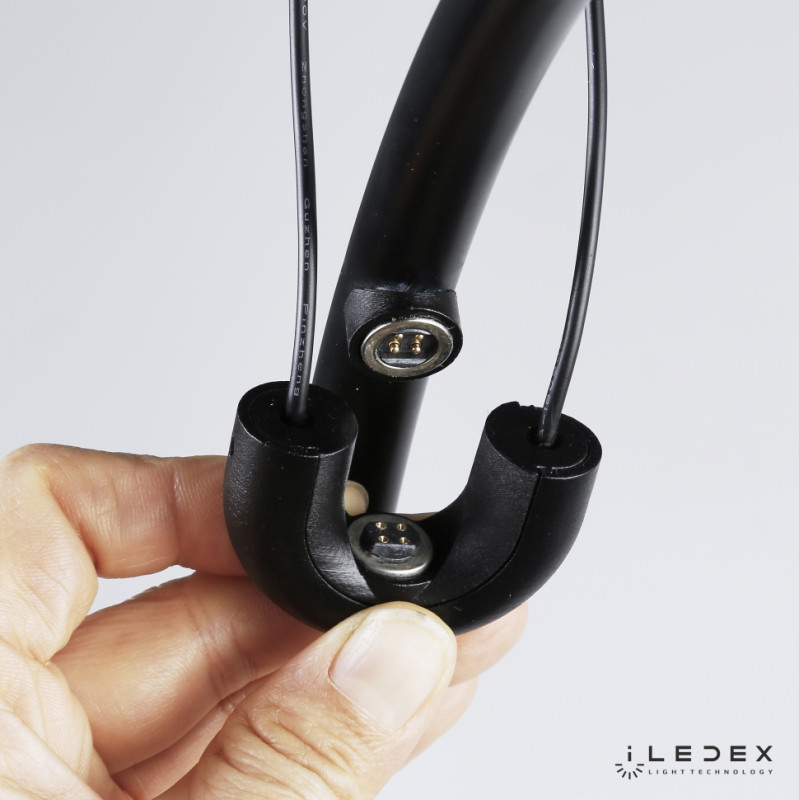 Подвесной светильник iLedex 10339P/A2-35W-3000K BK-WH