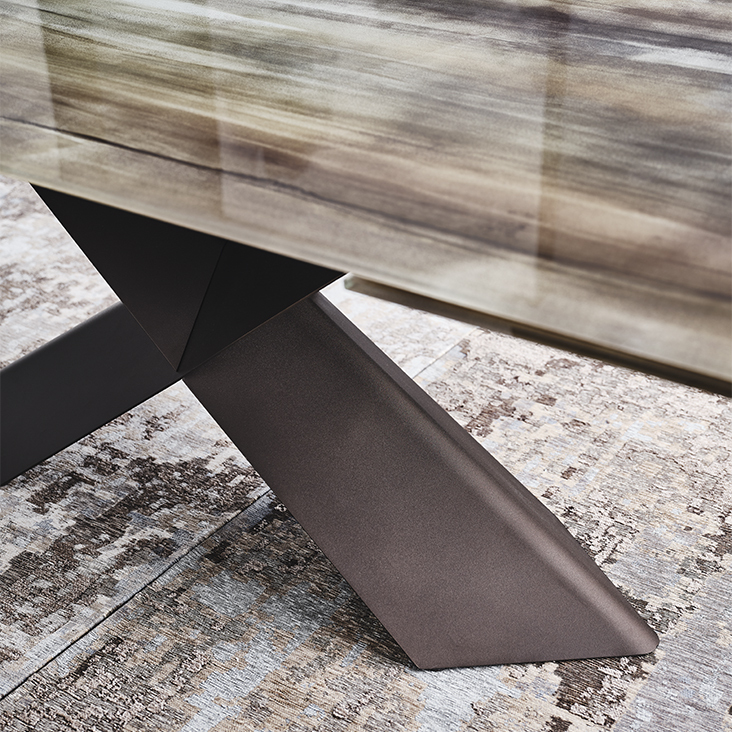 Обеденный стол Cattelan Italia Tyron Crystalart Drive