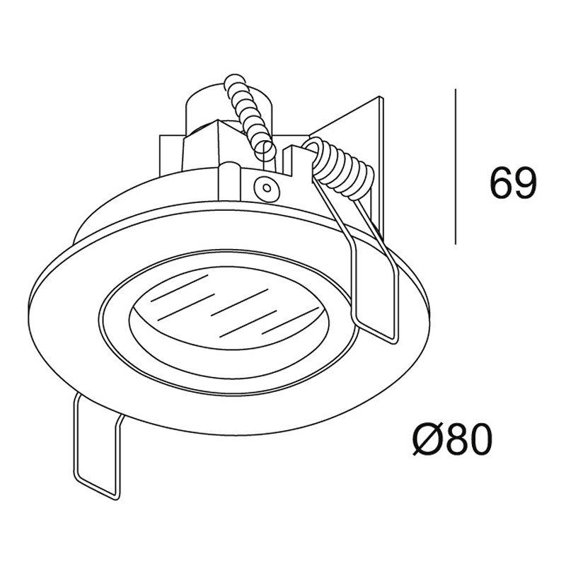 Встраиваемый светильник Delta Light 202 11 13 C