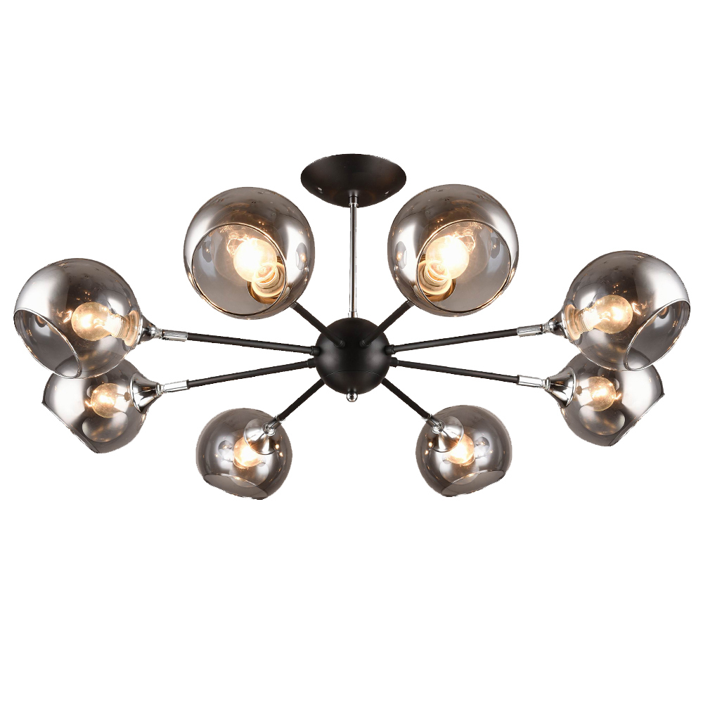 Люстра Milosh 0538CL-8BK