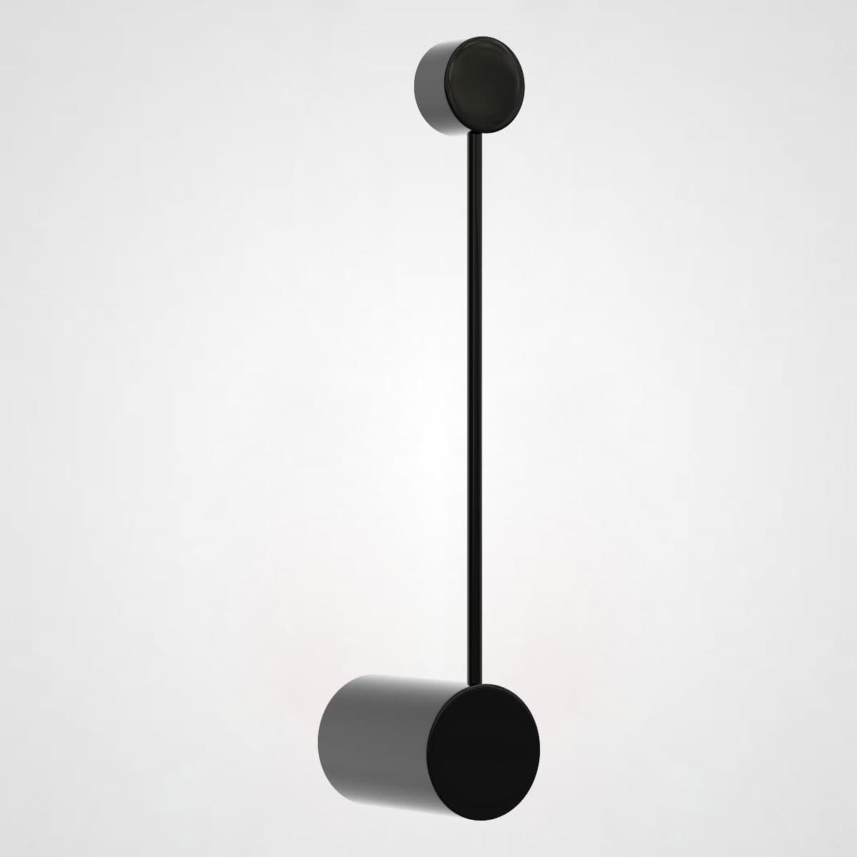 Бра Via Pin Wall L41,5 Black By Imperiumloft