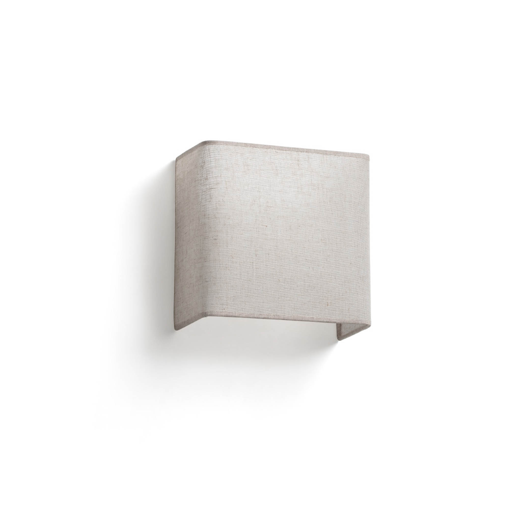 Настенный светильник Otton SQ 200 SQ из льна 200x205x108 Faro