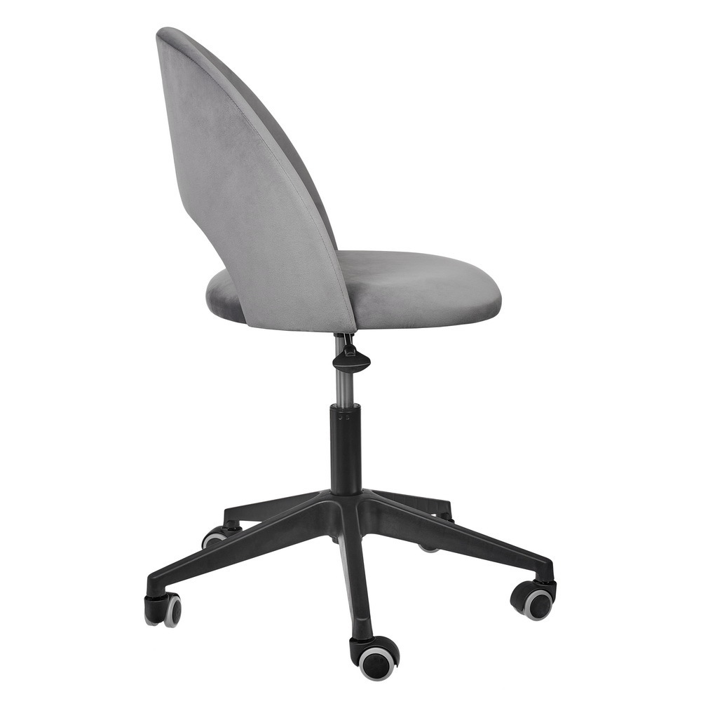 Стул Leo вращающийся на колесиках темно-серый Bradex Home RF 0050